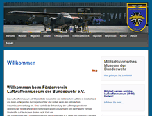 Tablet Screenshot of luftwaffenmuseum.com