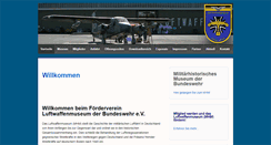 Desktop Screenshot of luftwaffenmuseum.org