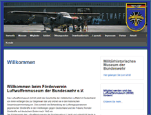 Tablet Screenshot of luftwaffenmuseum.org